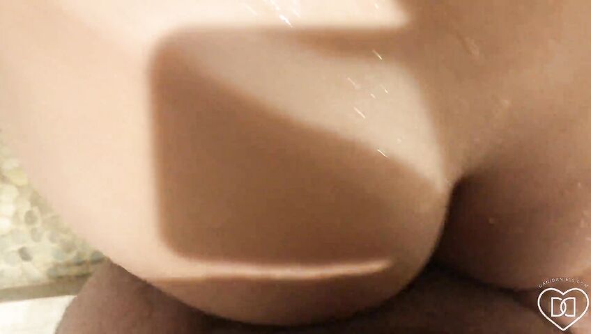 Dani Daniels Shower Blowjob Creampie