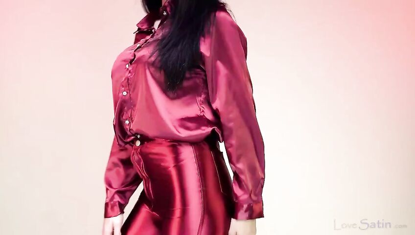 Danny Asmr Red Satin Tease