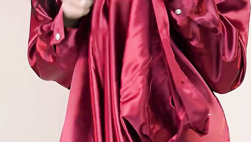 Danny Asmr Red Satin Tease