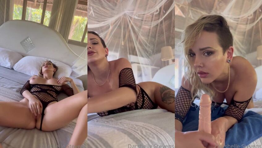 Darshelle Stevens Nude Blowjob Masturbation