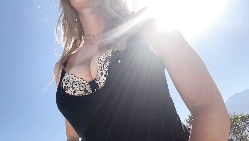 Diora Baird Pov Boobs Fondling Outdoorss