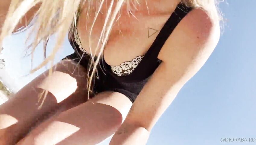 Diora Baird Pov Boobs Fondling Outdoorss