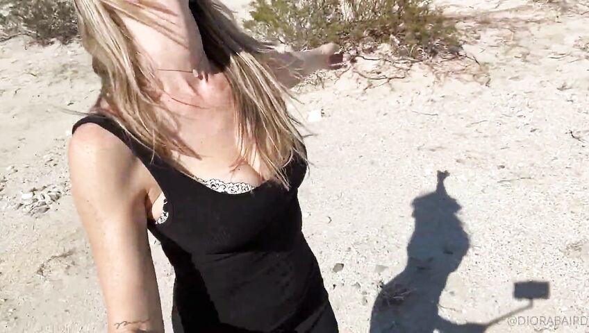 Diora Baird Pov Boobs Fondling Outdoorss