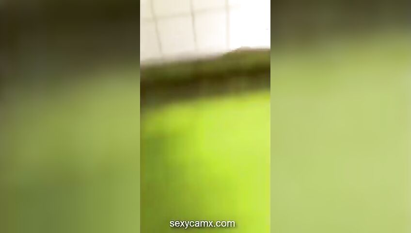 Drunk Girls Having Some Fun At A Club Bathroom