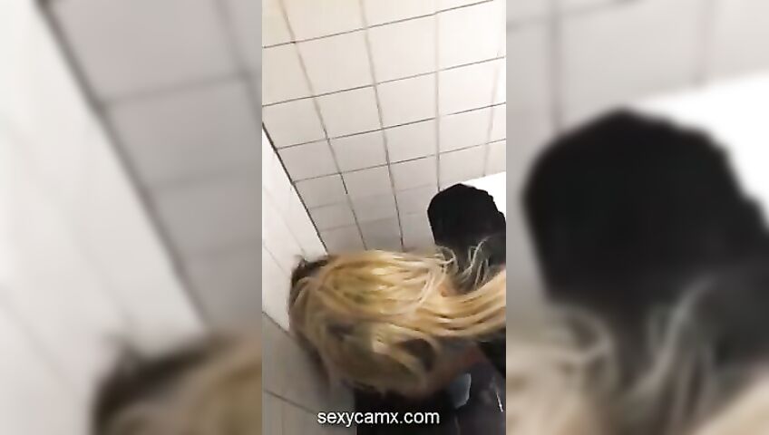 Drunk Girls Having Some Fun At A Club Bathroom