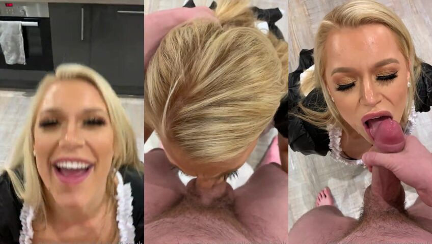 Elle Brooke Maid Deepthroat Blowjobs