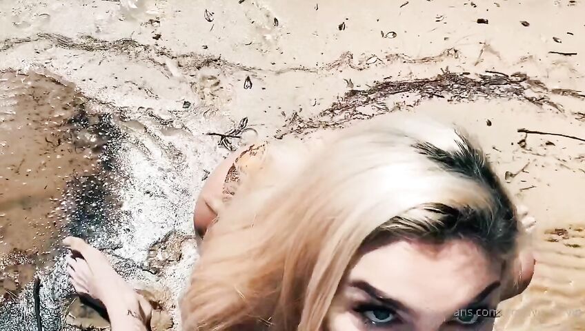 Emily Rinaudo Beach Blowjob Pov Cumshotbc