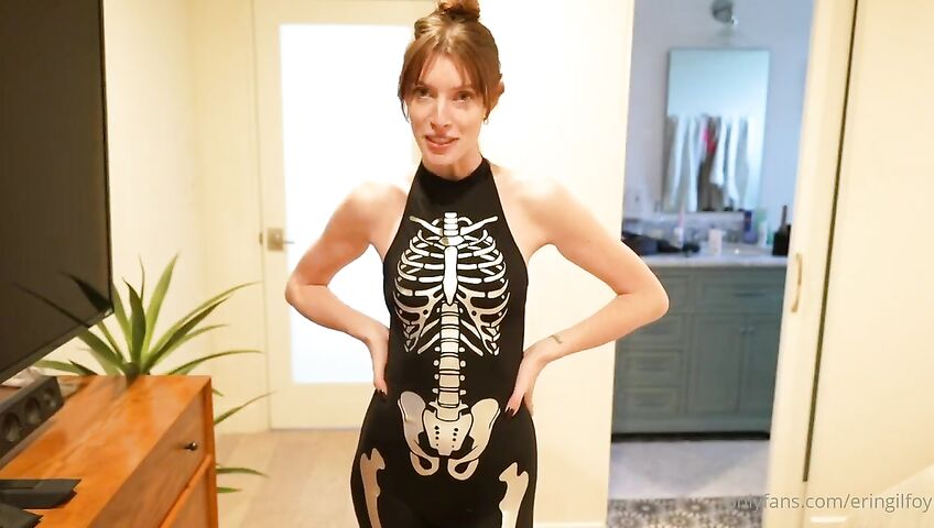 Erin Gilfoy Nude Halloween Try On Haul