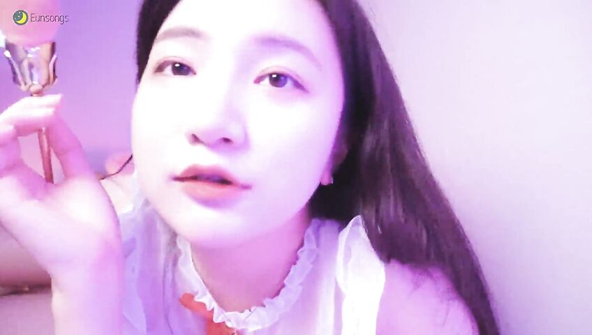 Eunsongs Asmr Boobs White Lingerie