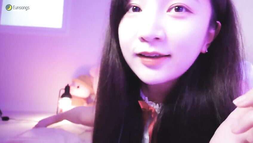 Eunsongs Asmr Boobs White Lingerie