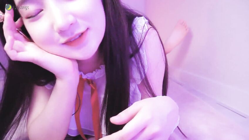 Eunsongs Asmr Boobs White Lingerie