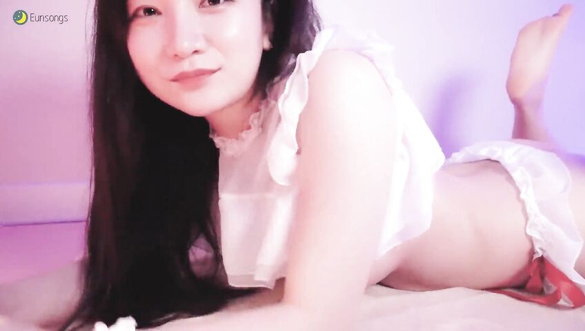 Eunsongs Asmr Boobs White Lingerie