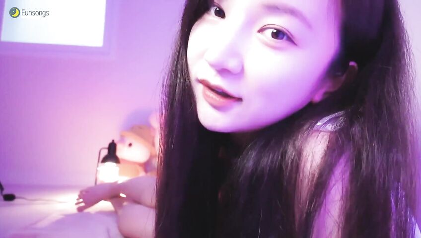 Eunsongs Asmr Boobs White Lingerie