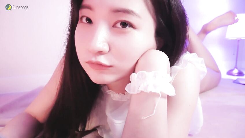 Eunsongs Asmr Boobs White Lingerie