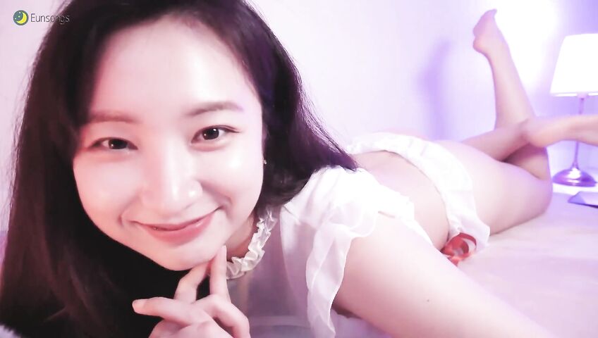 Eunsongs Asmr Boobs White Lingerie