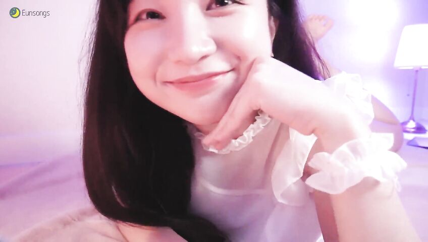 Eunsongs Asmr Boobs White Lingerie