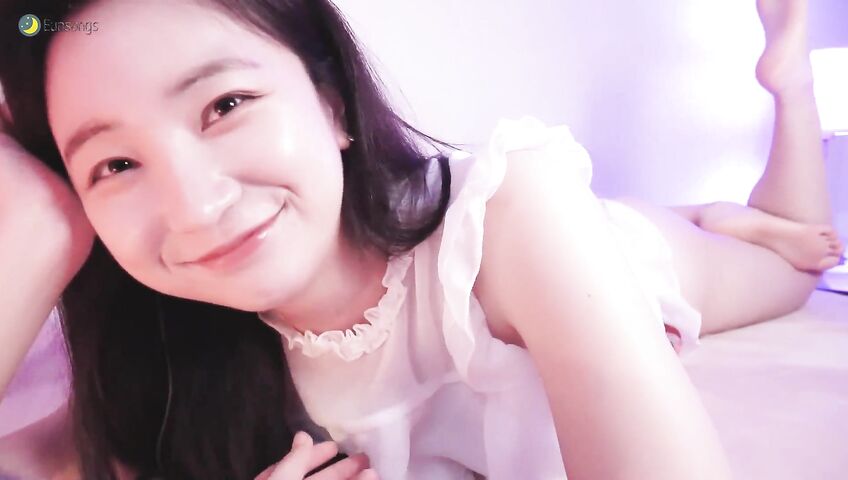 Eunsongs Asmr Boobs White Lingerie
