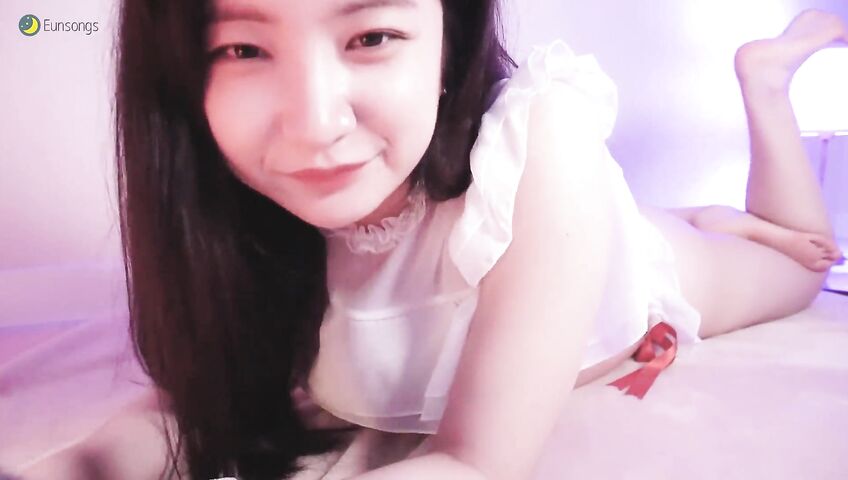 Eunsongs Asmr Boobs White Lingerie