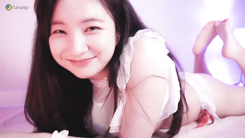 Eunsongs Asmr Boobs White Lingerie