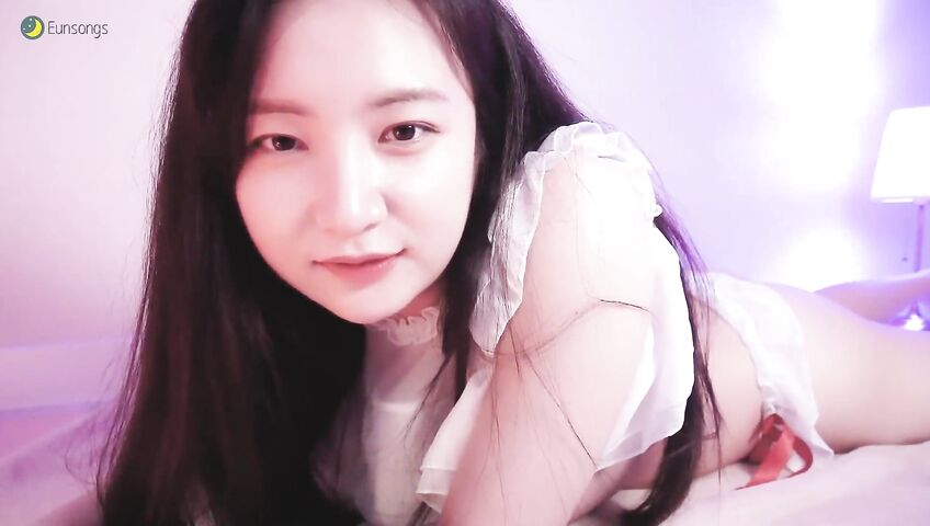 Eunsongs Asmr Boobs White Lingerie