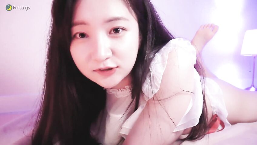 Eunsongs Asmr Boobs White Lingerie