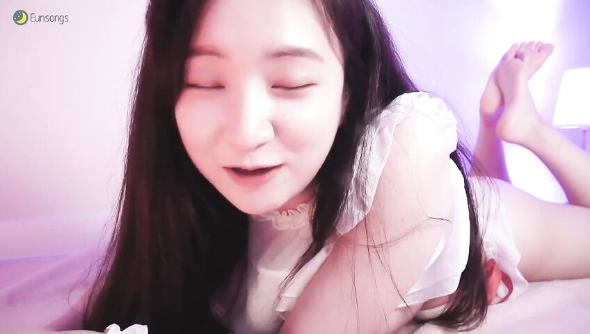 Eunsongs Asmr Boobs White Lingerie