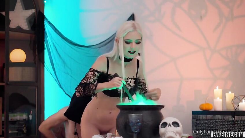 Eva Elfie Halloween Witch Cosplay Sex Cdea1