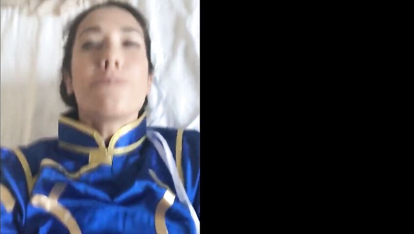 Eva Lovia Chun Li Cosplay Fucking