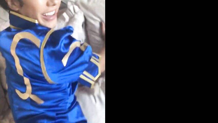 Eva Lovia Chun Li Cosplay Fucking