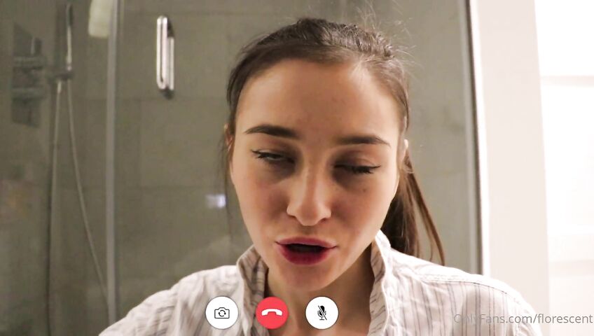 Florescent Nude Soapy Shower