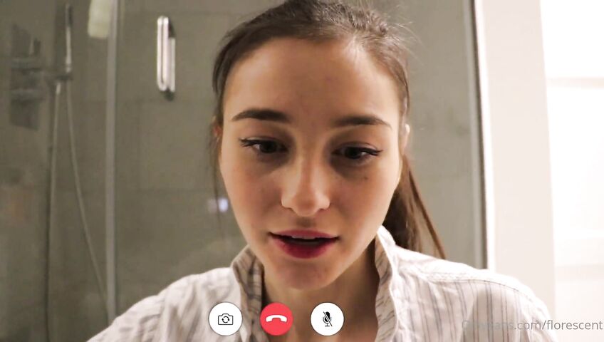 Florescent Nude Soapy Shower