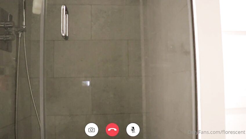 Florescent Nude Soapy Shower