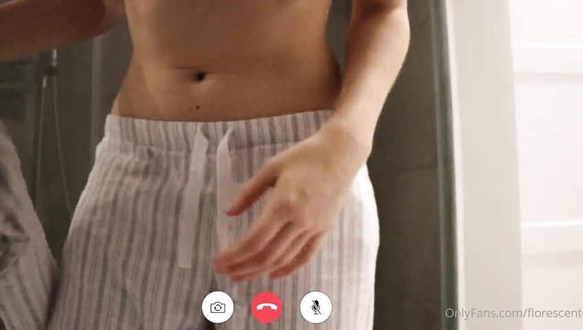 Florescent Nude Soapy Shower