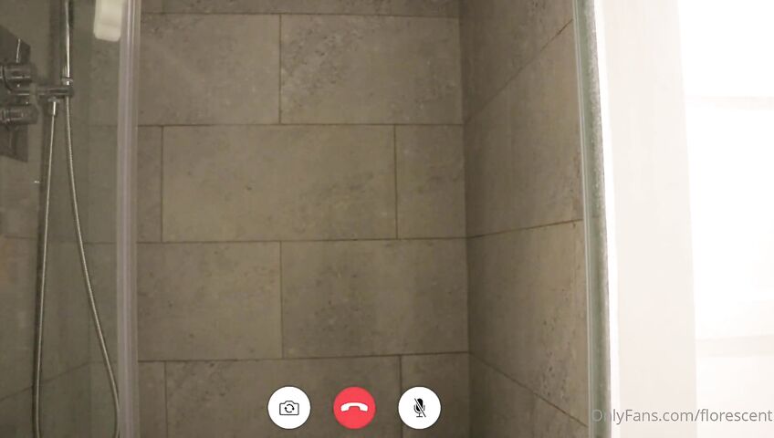 Florescent Nude Soapy Shower