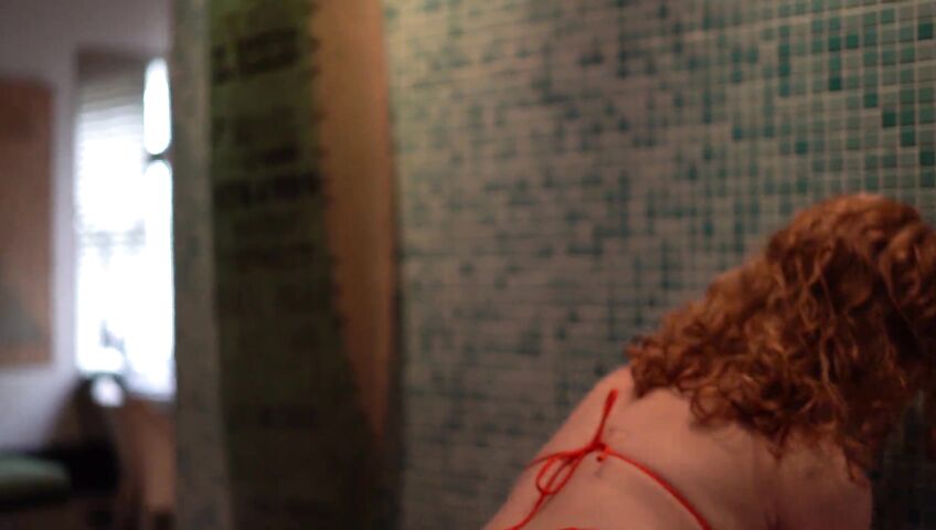 Fullmetal Ifrit Sexy Lewd Red Bikini Twerking Video 1