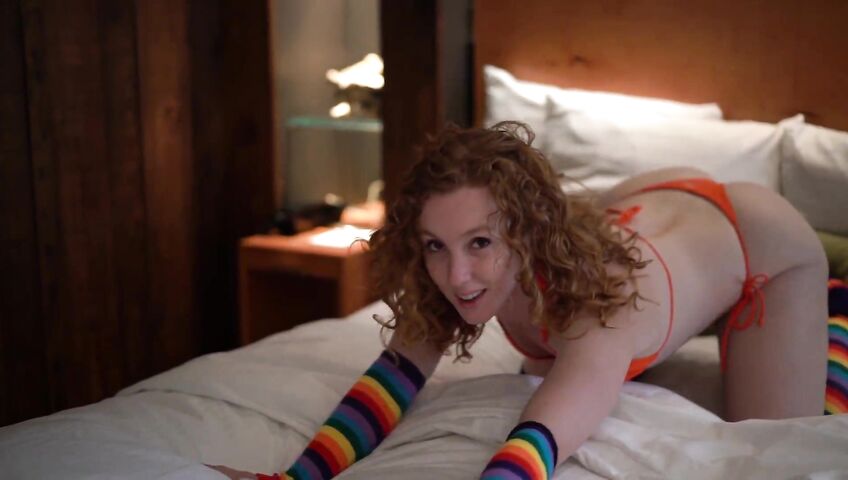 Fullmetal Ifrit Sexy Lewd Red Bikini Twerking Video 1