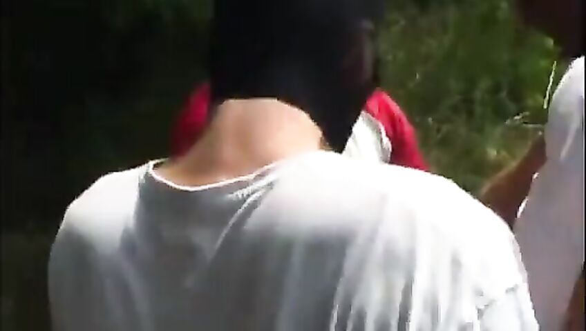 Gangbang In The Woods