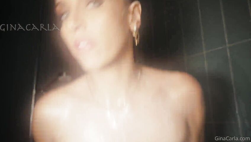 Gina Carla Nude Shower Premium Asmr