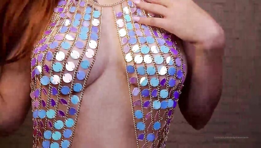 Ginger Asmr Erotic Onlyfans Redhead Sequins Asmr