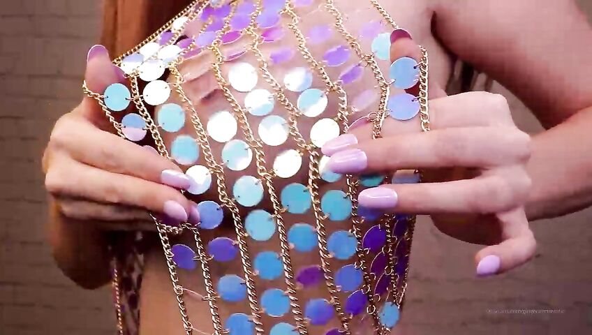 Ginger Asmr Erotic Onlyfans Redhead Sequins Asmr