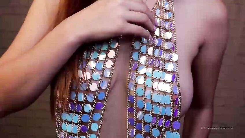 Ginger Asmr Erotic Onlyfans Redhead Sequins Asmr