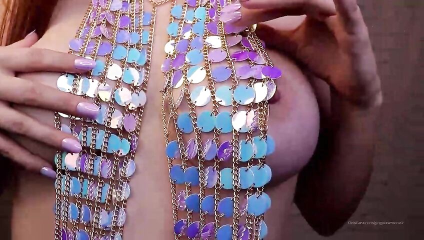 Ginger Asmr Erotic Onlyfans Redhead Sequins Asmr