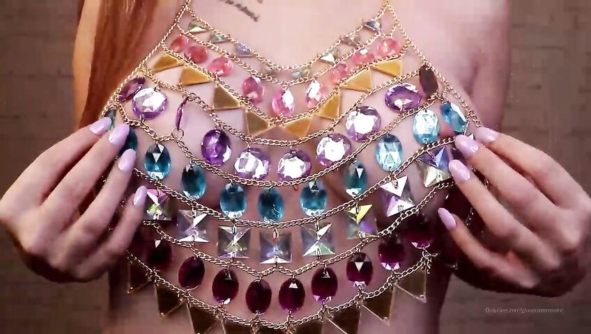 Ginger Asmr Erotic Onlyfans Redhead Sequins Asmr