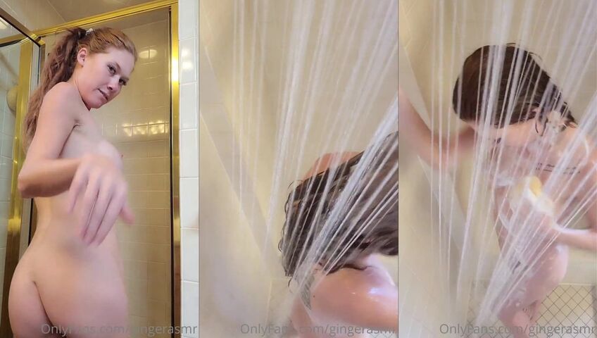 Ginger Asmr Nude Shower Onlyfans