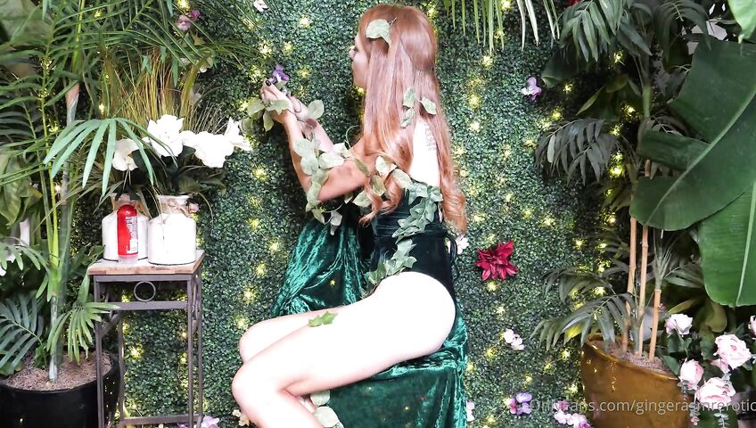 Ginger Asmr Poison Ivy In Her Lair Video A