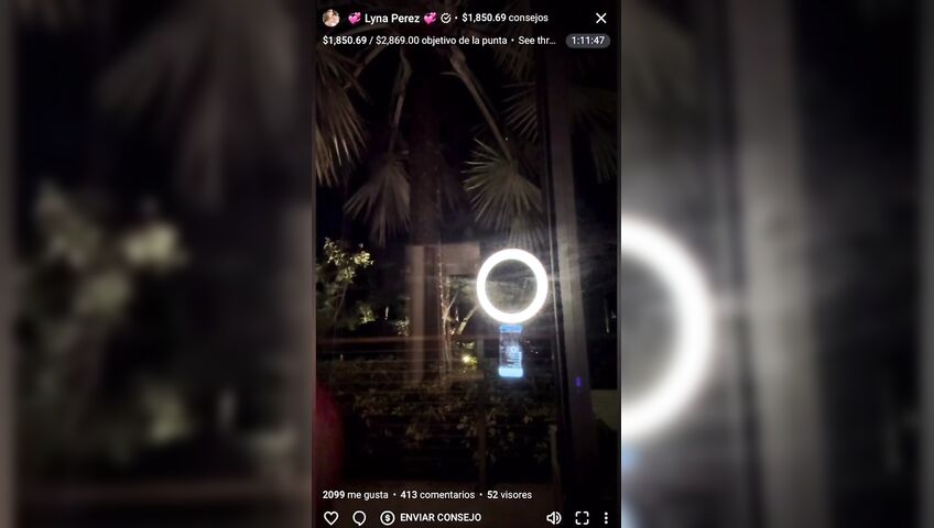 Lyna Perez Topless Window Flashing Boobs 