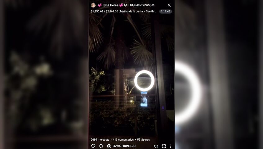 Lyna Perez Topless Window Flashing Boobs 