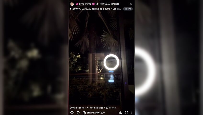 Lyna Perez Topless Window Flashing Boobs 