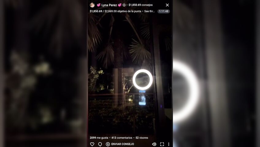 Lyna Perez Topless Window Flashing Boobs 