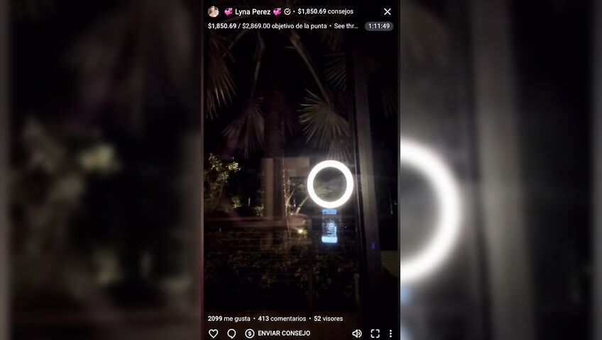 Lyna Perez Topless Window Flashing Boobs 